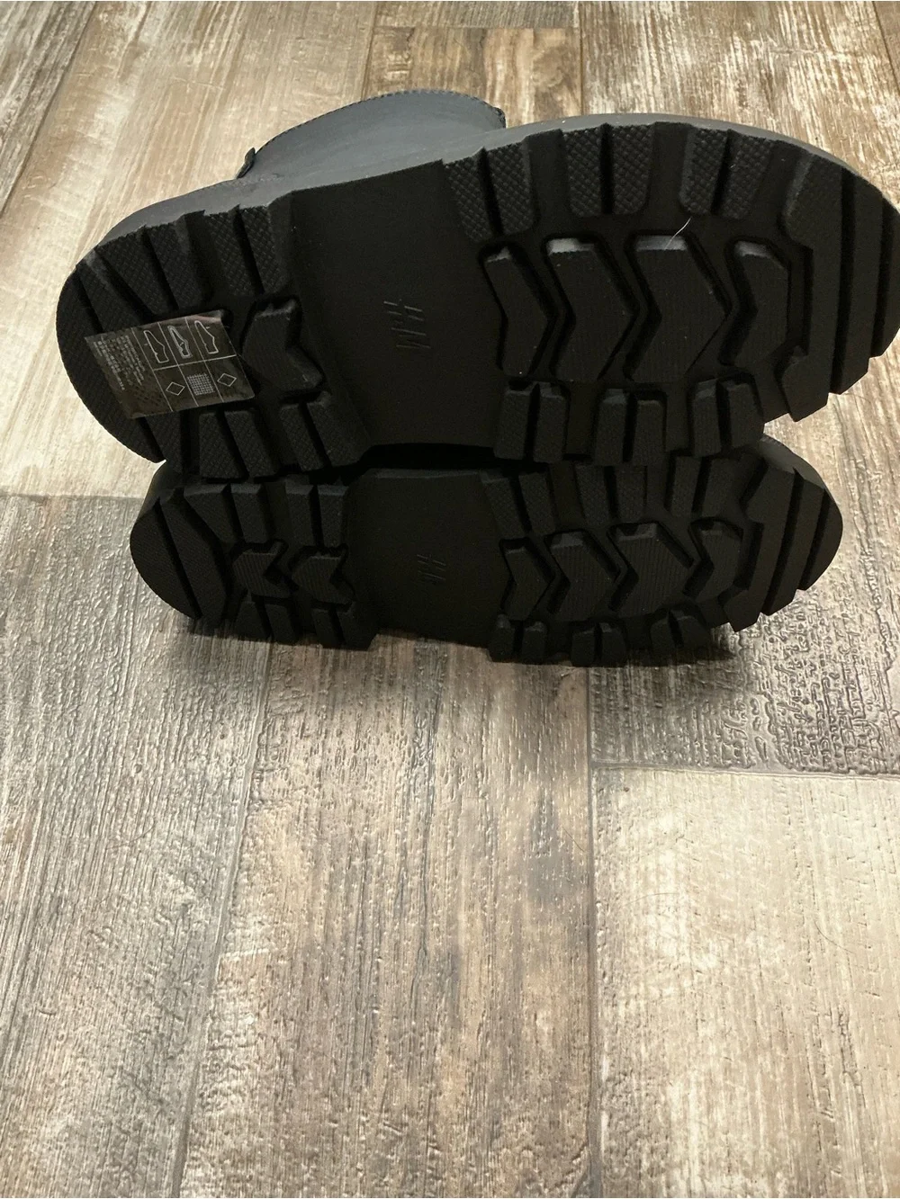 H&M Black Kid’s Chelsea-Style Rain Boots Size 12.5